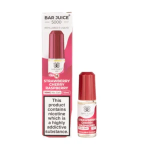 Bar Juice 5000 Strawberry Cherry Raspberry Nic Salt E-Liquid